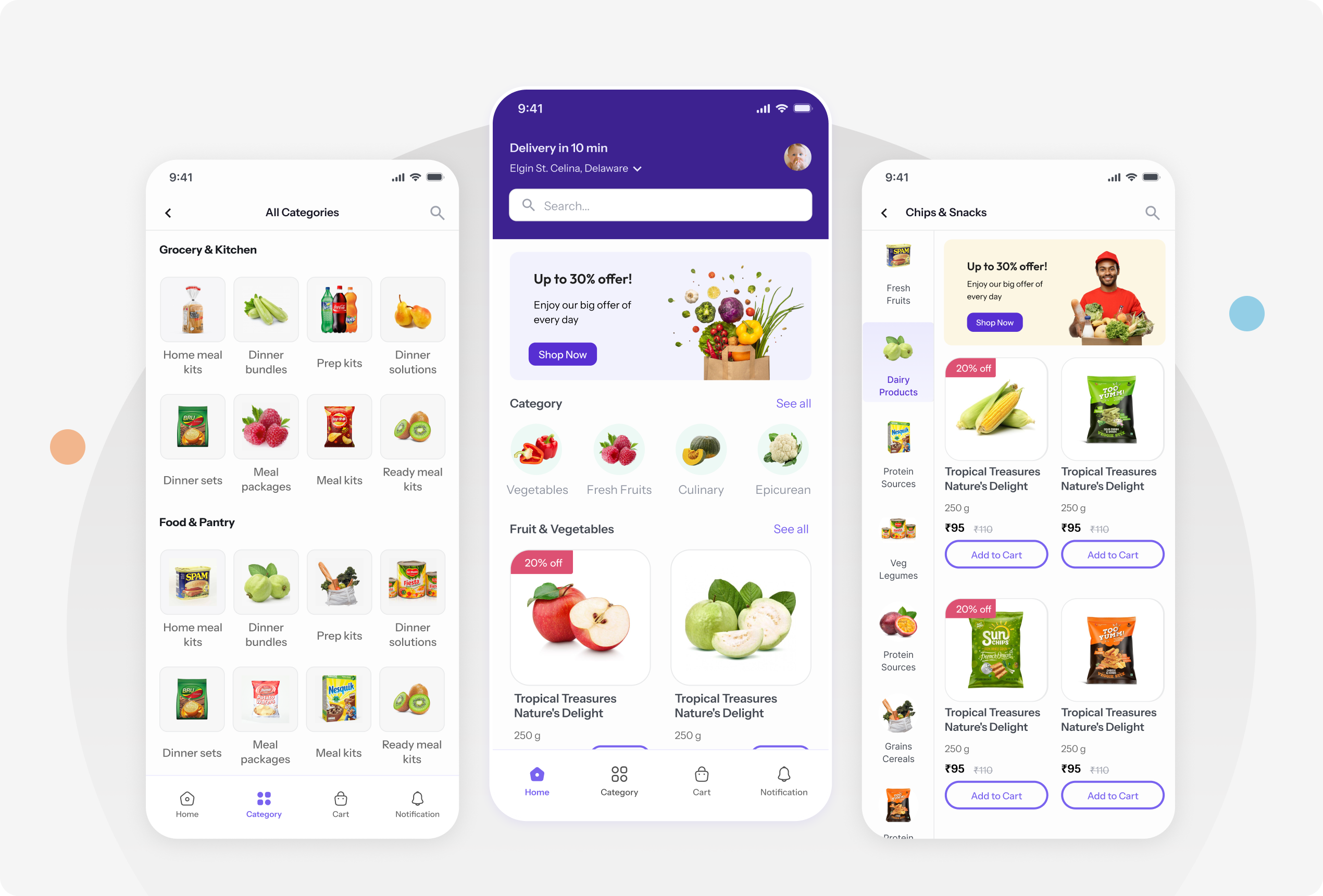 Grocery App portfolio